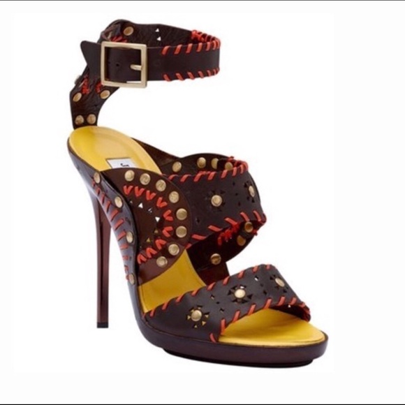 Jimmy Choo Leather Sandals size 7 - Picture 1 of 11